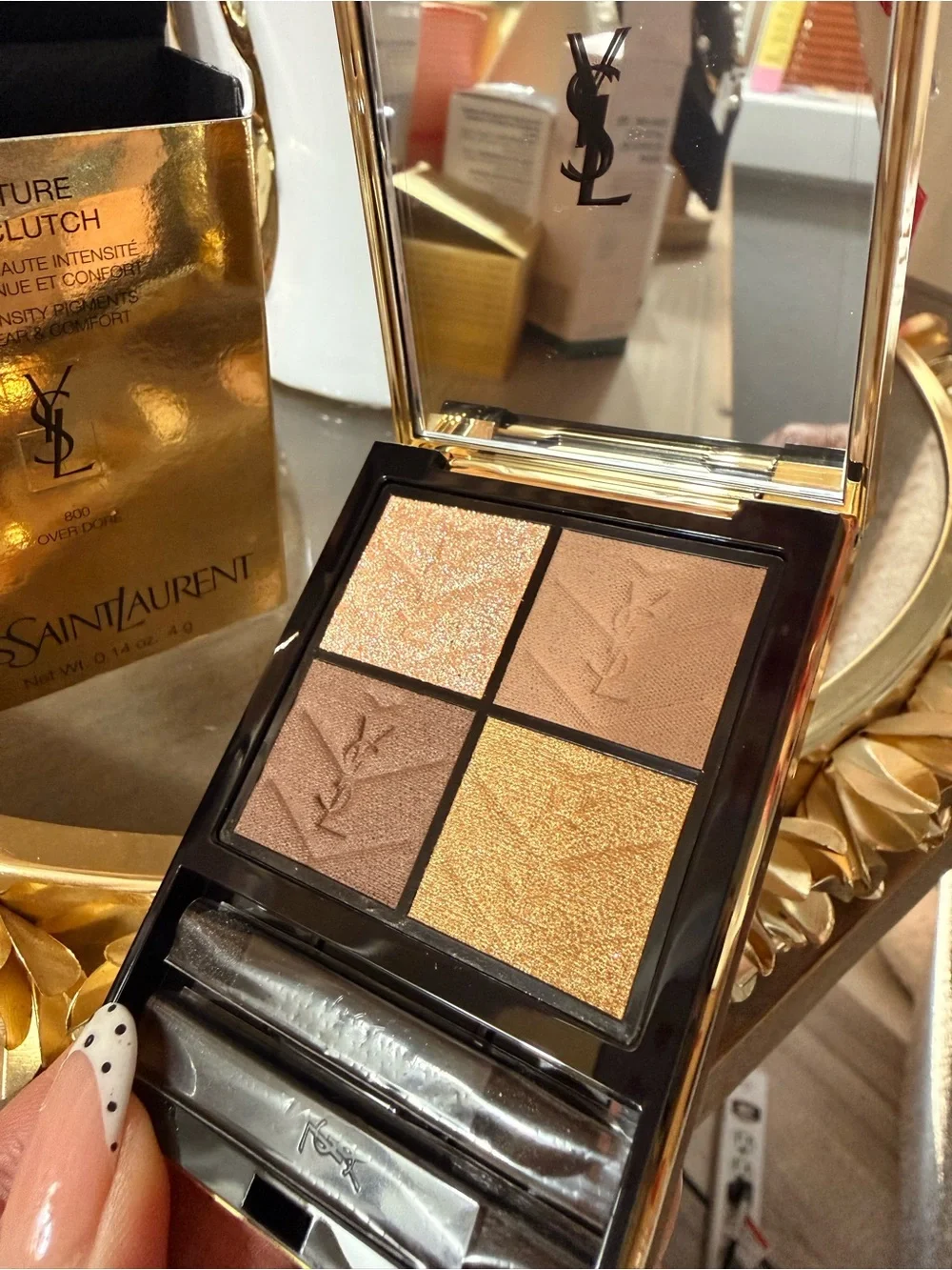 Yves Saint Laurent Couture Mini Clutch Luxury Eyeshadow Palette